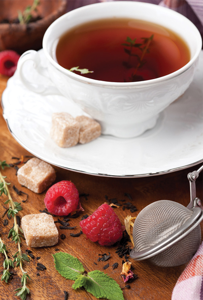 Raspberry tea
