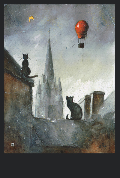 Grzegorz Chudy - Cats from Josselin