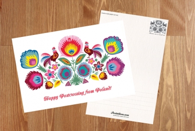 Wycinanka - Happy Postcrossing from Poland!