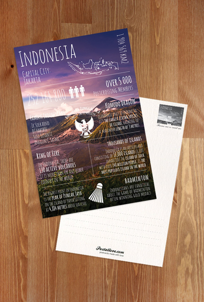 Greetings from... Indonesia
