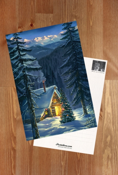 Christmas landscape