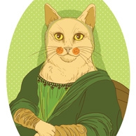 Terakoty - Da Vinci Cat