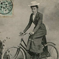 Retro cyclist